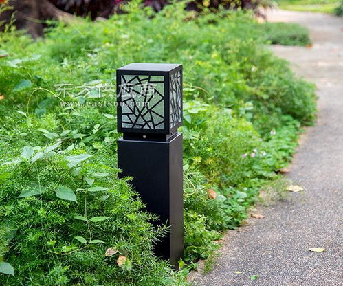七度照明 廊坊专业方形新中式草坪灯厂家，品质与美学兼具