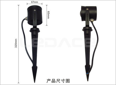 LEDACE插地灯 照亮户外空间的理想选择
